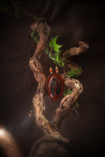 Nimüé - collier cuir Jaspe Kambaba